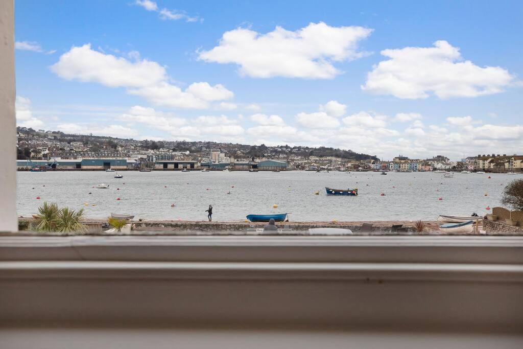 Beach Front Flat Shaldon With Parking 外观 照片