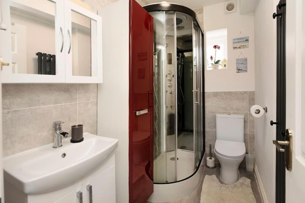 Beach Front Flat Shaldon With Parking 外观 照片