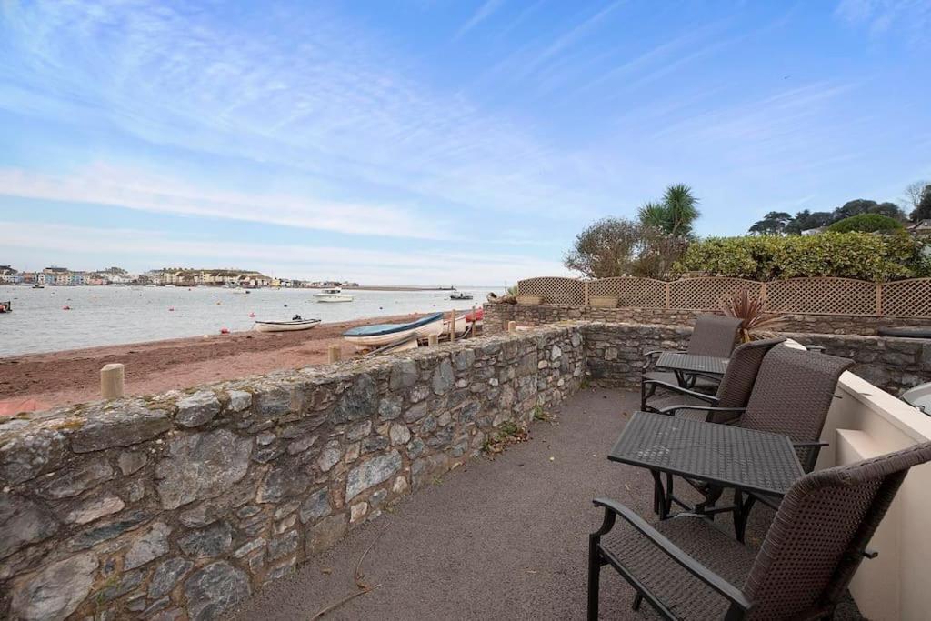 Beach Front Flat Shaldon With Parking 外观 照片