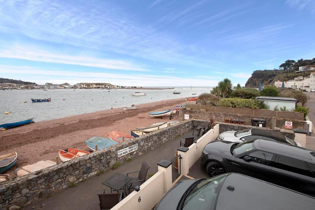 Beach Front Flat Shaldon With Parking 外观 照片